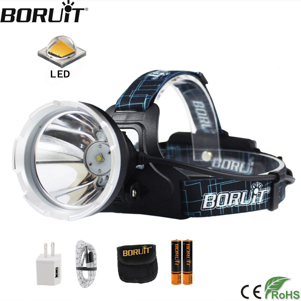 Fish Finder Charger - BORUIT B10 XM-L2 LED Siêu Sáng