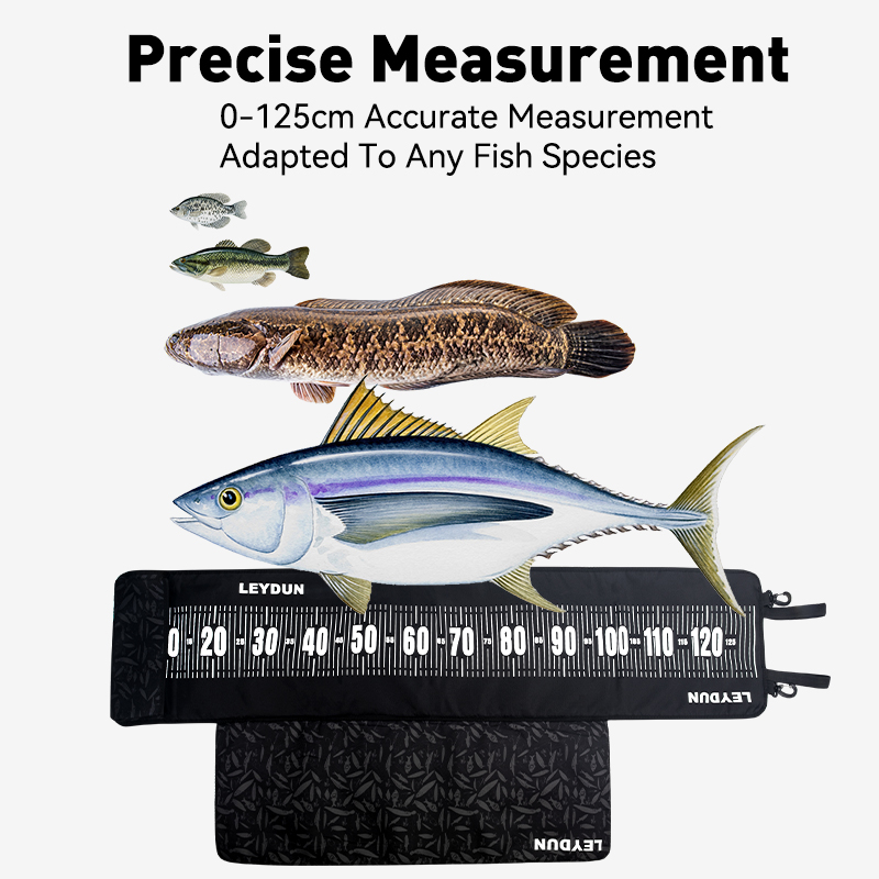 LEYDUN 125cm Fish Measure Mat  - đánh giá và giá Fish Finder Gps