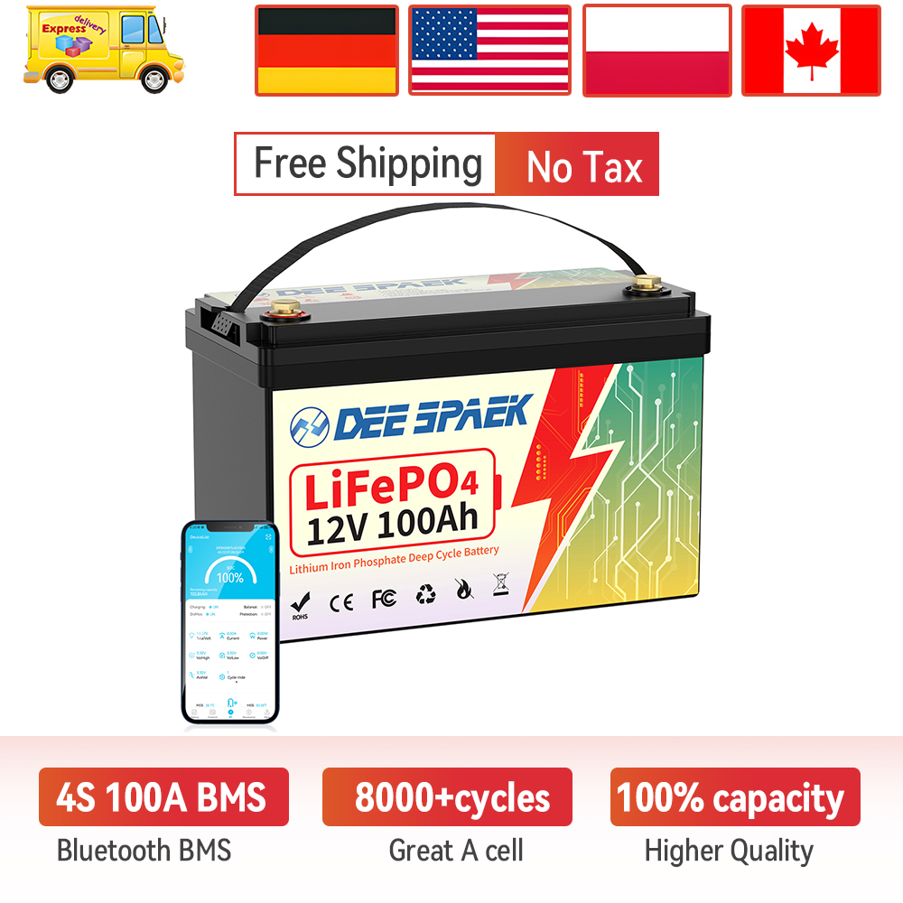 DEEPSPAEK 12V 100Ah Lifepo4 Ba - đánh giá và giá Fishing Depth Finder