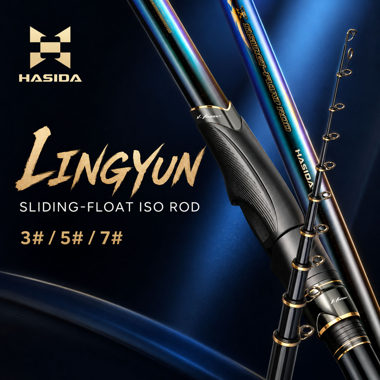 HASIDA Ling Yun Fishing Rod 40 - đánh giá và giá Kastking Reel Zephyr